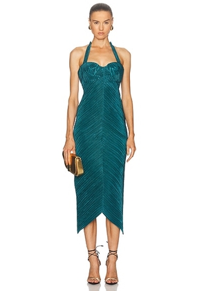 Cult Gaia Milo Dress in Seamoss - Teal. Size 2 (also in 0).