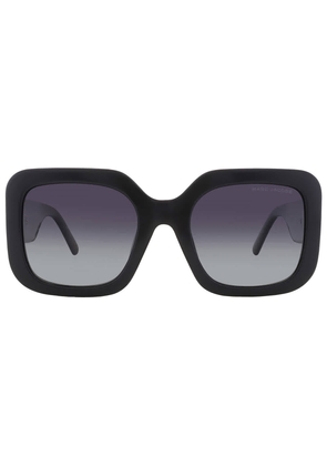 Marc Jacobs Polarized Grey Shaded Square Ladies Sunglasses MARC 647/S 008A/WJ 53