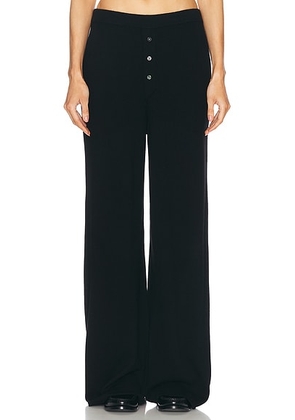 Guest In Residence Everywear Pant in Black - Black. Size M (also in L, XL).