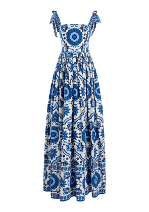 Cara Cara Tula Cotton Poplin Maxi Dress - Moda Operandi