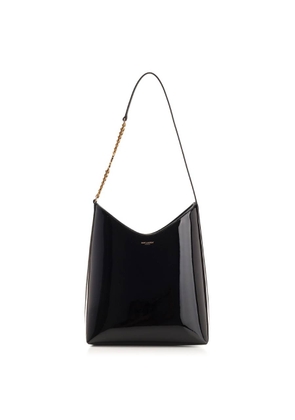 Saint Laurent Mini Rendez-Vous Leather Shoulder Bag