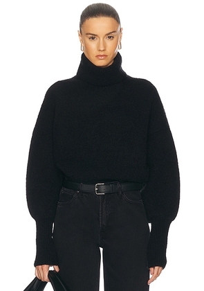 GRLFRND x Emily Gemma Elya Turtleneck Sweater in Black - Black. Size S (also in XS).