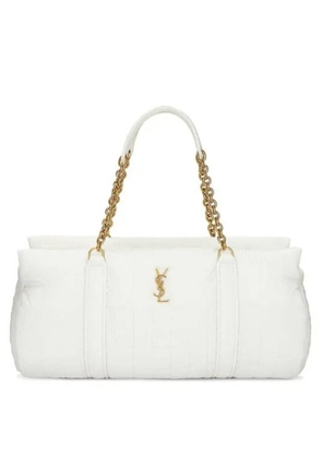 Saint Laurent Milky White Gloria Travel Bag