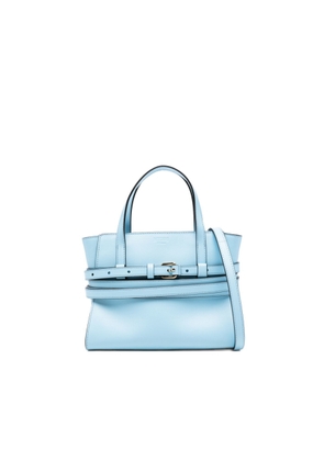 Moschino Tie Me Small Leather Handbag