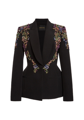 Zuhair Murad Beaded Cady Coat - Moda Operandi