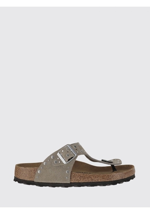 Heeled Sandal BIRKENSTOCK Woman color Beige