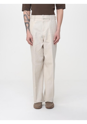 Pants LARDINI Men color Cream