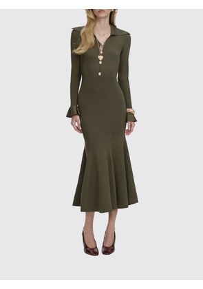 Dress SELF-PORTRAIT Woman color Green