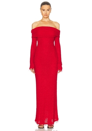Isabel Marant Ormany Dress in Red - Red. Size 36 (also in 38, 40, 42).