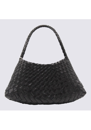 Dragon Diffusion Black Leather Rosanna Shoulder Bag