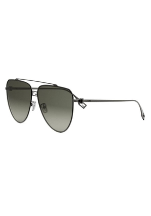 Fendi Green Pilot Ladies Sunglasses FE40122U 14P 59