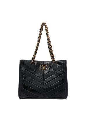 Valentino Garavani Laseine Chevron Motif Shopping Bag