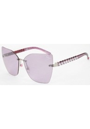 Betsey Johnson Silver Butterfly Ladies Sunglasses 10267561.LTS GLDSIL