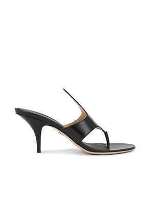 Ferragamo Lyrai Sandal in Nero - Black. Size 7.5 (also in 9, 9.5).