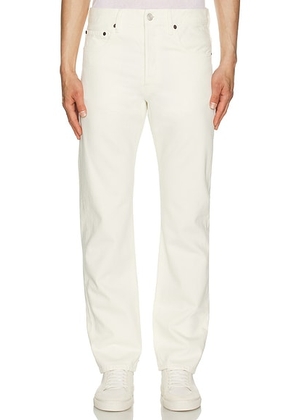 FRAME The Straight Jeans in Off White - White. Size 32 (also in 33, 34, 36, 38).