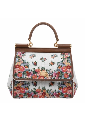 Dolce & Gabbana Medium Sicily Embroidered Handbag