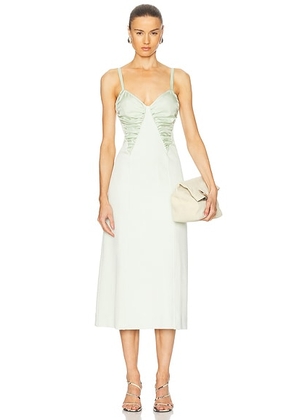 Jil Sander Sleeveless Dress in Lychee - Mint. Size 42 (also in ).