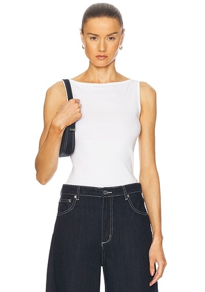 FLORE FLORE Timmi Tank Top in White - White. Size M (also in L, XL, XS).