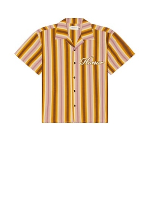 Honor The Gift Auto Shop Camp Shirt in Brown - Brown. Size M (also in ).