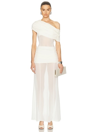 ILA Tia Dress in White - White. Size 36 (also in 34, 38, 40).