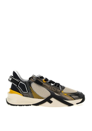 Fendi Mens Flow Low Top Sneakers, Brand Size 8