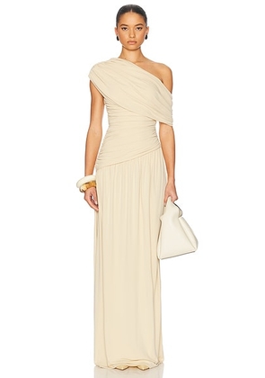 Helsa The Apolla Jersey Dress in Dune - Taupe. Size S (also in XXS).