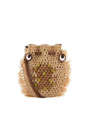 Anya Hindmarch Raffia Creature Bucket Bag