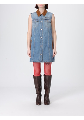 Dress VERSACE Woman color Blue