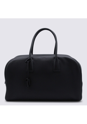 Saint Laurent Black Calf Skin Top Handle Bag