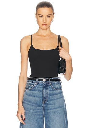 GRLFRND Essential Cami in Black - Black. Size M (also in XXS, XS, S, L, XL).