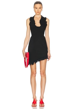 Ferragamo Sleeveless Mini Dress in Nero - Black. Size 42 (also in ).