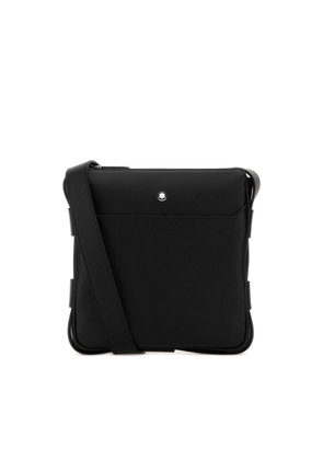 Montblanc Black Leather Sartorial Crossbody Bag