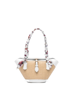 Dolce & Gabbana Capri Straw Backet Bag