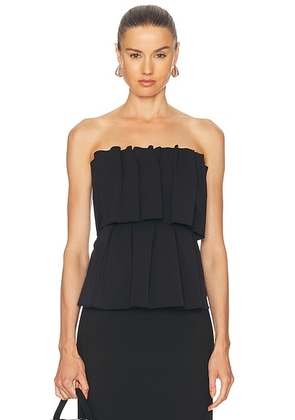 House of Dagmar Sculpted Tube Top in Black - Black. Size 36 (also in 40).