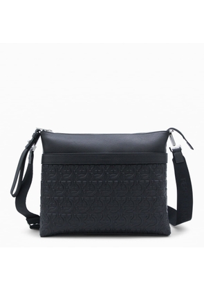 Ferragamo Black Leather Crossbody Bag