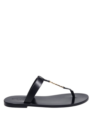 Saint Laurent Cassandre Logo Plaque Slides, Brand Size 44 ( US Size 11 )