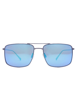 Maui Jim Aeko Blue Hawaii Navigator Sunglasses B886-03
