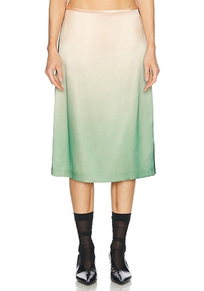 Jil Sander Skirt in Peony - Blush,Mint. Size 38 (also in 36, 40).