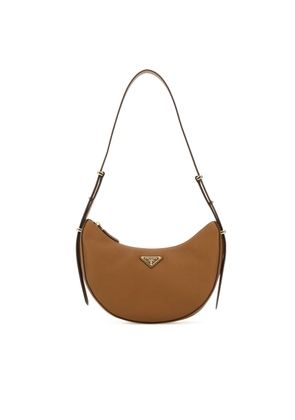 Prada Camel Leather Shoulder Bag