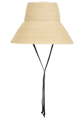Janessa Leone Suni Hat in Natural - Tan. Size M (also in ).