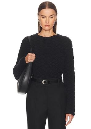 Gabriela Hearst Tansey Sweater in Black - Black. Size XS (also in S).