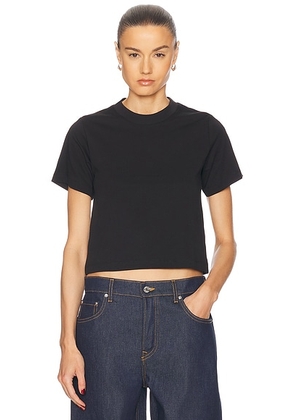 GRLFRND Boy Tee in Black - Black. Size S (also in ).