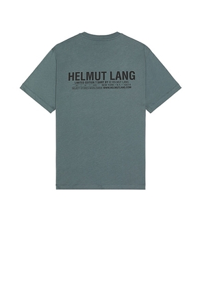 Helmut Lang Capsule Tee in Slate Blue - Slate. Size M (also in L).