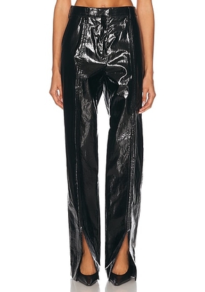 Jil Sander Tapered Trouser in Black - Black. Size 38 (also in 34).