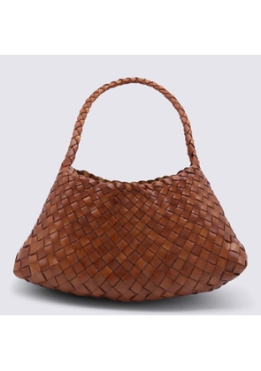 Dragon Diffusion Tan Leather Rosanna Shoulder Bag