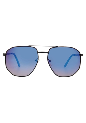 Guess Factory Smoke Mirror Pilot Mens Sunglasses GF5122 01C 60