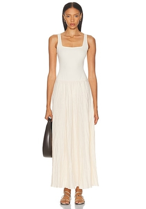 Johanna Ortiz Mariner Maxi Dress in Ecru - Cream. Size 8 (also in 6).