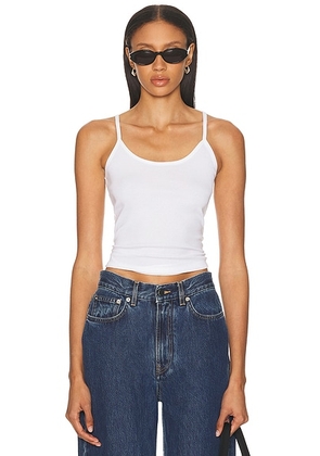 FLORE FLORE Bibi Cami Top in White - White. Size XL (also in L).