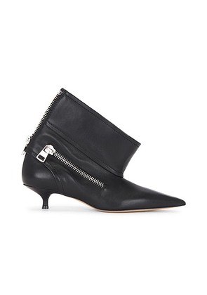 JW Anderson Biker Kitten Heel Boot Black in Black - Black. Size 39 (also in 38, 37).
