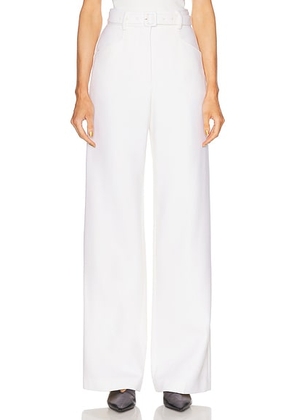 Gabriela Hearst Norman Pant in Ivory - Ivory. Size 38 (also in ).